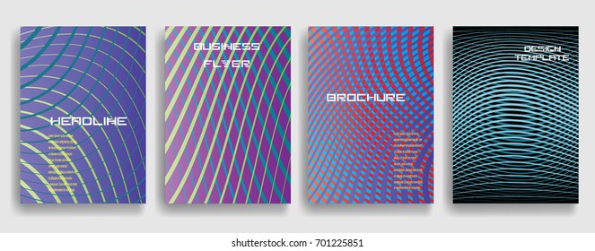 Abstract Geometric Stripe Pattern. Linear backdrop . Colorful background . Poster, brochure geometric design .
 Vector.