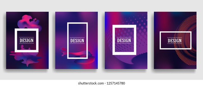 Abstract Geometric Stripe Pattern with liquid shapes . Linear backdrop . trendy Colorful background . Poster, brochure geometric design .
 Vector.