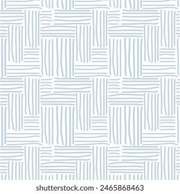 Abstract geometric stripe , vector illustration blocks seamless pattern. 