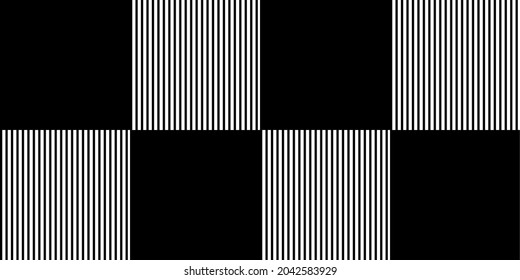 Abstract geometric with striped pattern. Vector Illustration.
