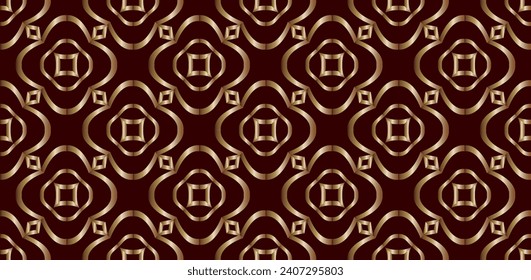 Abstract Geometric Stripes. Seamless Pattern . Stylish Trendy Fashion Colors Vector Design Perfect for Allover Fabric Print or Wall Paper