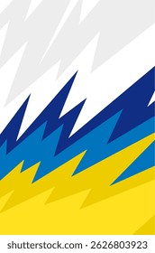 
Abstract geometric stripes textured racing. Blue background pattern for sports jersey. Uniform Fabric Textile Design