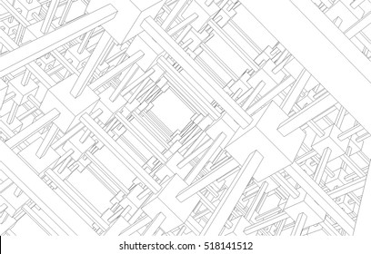 abstract geometric structure