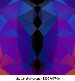 Abstract geometric style background. blue, purple colors. Vector illustration