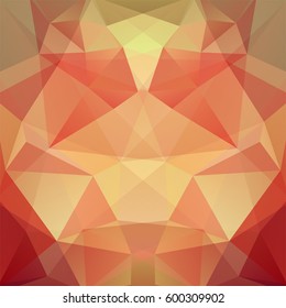 Abstract geometric style  background.  Business background  Vector illustration. Beige, brown colors. 