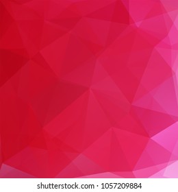 Abstract geometric style pink? background. Red business background Vector illustration