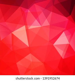 Abstract geometric style red background. Red business background Vector illustration