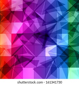 abstract geometric style background with vibrant colors