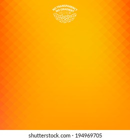 Abstract geometric style background with yellow and orange color tones