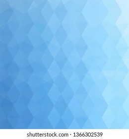 Abstract geometric style blue background. Blue business background Vector illustration