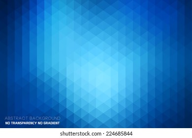 Abstract geometric style blue background