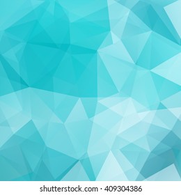 Fundo azul de estilo geométrico abstrato.  Plano de fundo azul Vetor ilustração