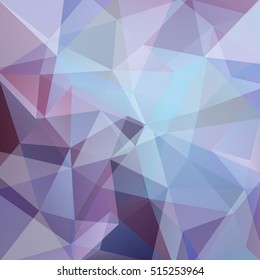Abstract geometric style blue  background. Vector illustration. Blue, purple colors