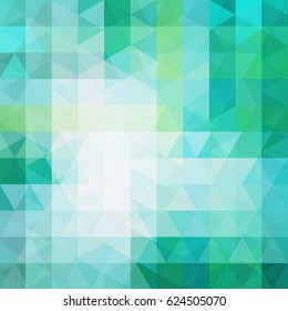 Abstract geometric style blue  background. Vector illustration