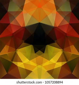 Abstract geometric style brown background. Brown business background Vector illustration