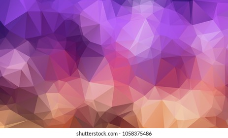 Abstract geometric style brown background. Autumn-colored business background Vector illustration.