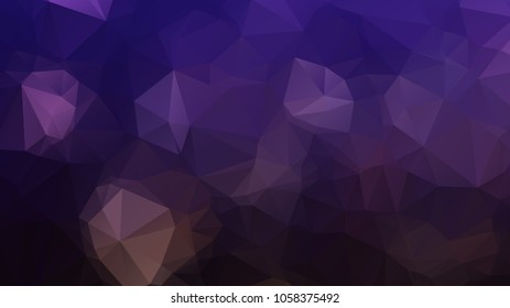 Abstract geometric style brown background. Autumn-colored business background Vector illustration.
