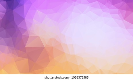 Abstract geometric style brown background. Autumn-colored business background Vector illustration.
