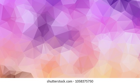 Abstract geometric style brown background. Autumn-colored business background Vector illustration.