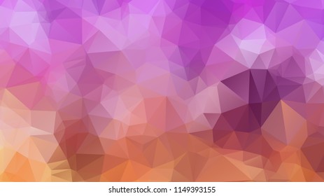 Abstract geometric style brown background. Autumn-colored business background Vector illustration. Red, brown, purple colors. Simple polygon background