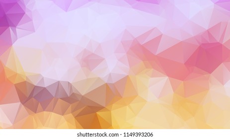 Abstract geometric style brown background. Autumn-colored business background Vector illustration. Red, brown, purple colors. Simple polygon background