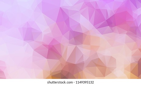 Abstract geometric style brown background. Autumn-colored business background Vector illustration. Red, brown, purple colors. Simple polygon background