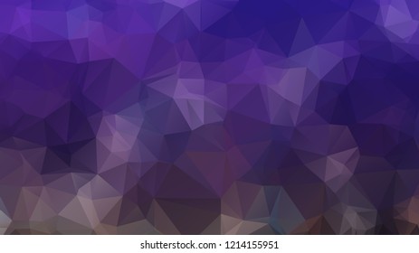Abstract geometric style brown background. Autumn-colored business background Vector illustration. Red, brown, purple colors. Simple polygon background