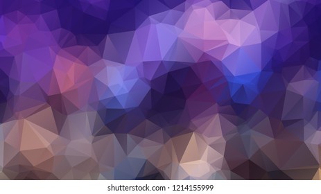Abstract geometric style brown background. Autumn-colored business background Vector illustration. Red, brown, purple colors. Simple polygon background