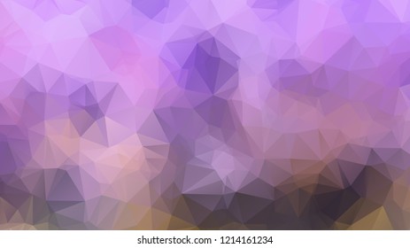 Abstract geometric style brown background. Autumn-colored business background Vector illustration. Red, brown, purple colors. Simple polygon background