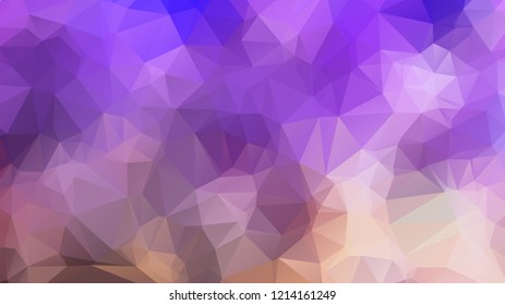 Abstract geometric style brown background. Autumn-colored business background Vector illustration. Red, brown, purple colors. Simple polygon background