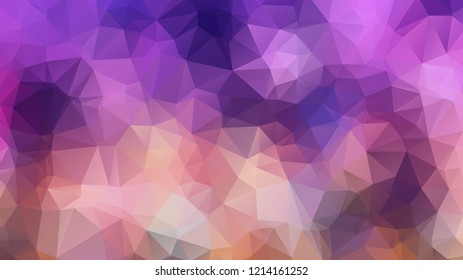 Abstract geometric style brown background. Autumn-colored business background Vector illustration. Red, brown, purple colors. Simple polygon background