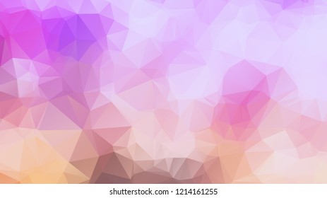 Abstract geometric style brown background. Autumn-colored business background Vector illustration. Red, brown, purple colors. Simple polygon background