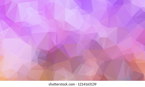 Abstract geometric style brown background. Autumn-colored business background Vector illustration. Red, brown, purple colors. Simple polygon background