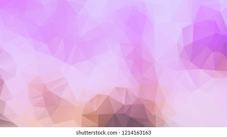 Abstract geometric style brown background. Autumn-colored business background Vector illustration. Red, brown, purple colors. Simple polygon background