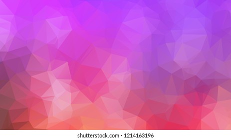 Abstract geometric style brown background. Autumn-colored business background Vector illustration. Red, brown, purple colors. Simple polygon background