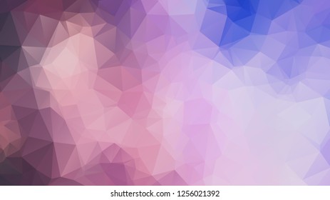 Abstract geometric style brown background. Autumn-colored business background Vector illustration. Red, brown, purple colors. Simple polygon background