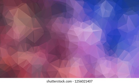 Abstract geometric style brown background. Autumn-colored business background Vector illustration. Red, brown, purple colors. Simple polygon background