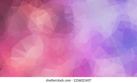 Abstract geometric style brown background. Autumn-colored business background Vector illustration. Red, brown, purple colors. Simple polygon background