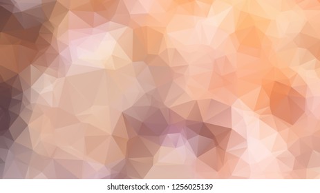 Abstract geometric style brown background. Autumn-colored business background Vector illustration. Red, brown, purple colors. Simple polygon background