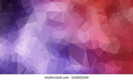 Abstract geometric style brown background. Autumn-colored business background Vector illustration. Red, brown, purple colors. Simple polygon background