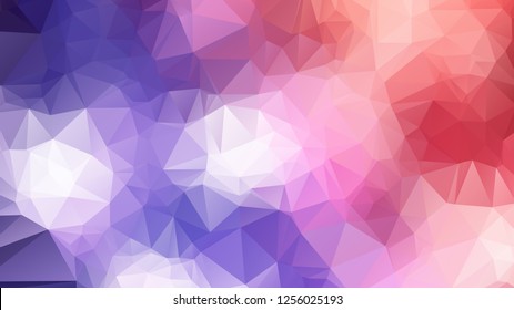 Abstract geometric style brown background. Autumn-colored business background Vector illustration. Red, brown, purple colors. Simple polygon background
