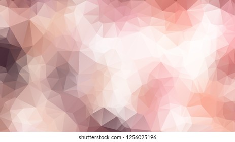 Abstract geometric style brown background. Autumn-colored business background Vector illustration. Red, brown, purple colors. Simple polygon background