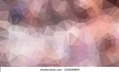 Abstract geometric style brown background. Autumn-colored business background Vector illustration. Red, brown, purple colors. Simple polygon background