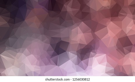 Abstract geometric style brown background. Autumn-colored business background Vector illustration. Red, brown, purple colors. Simple polygon background