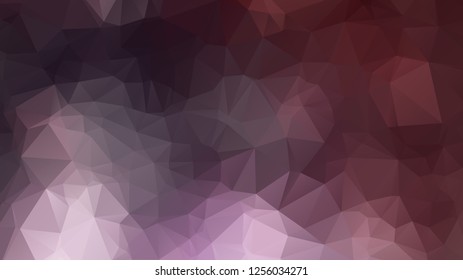Abstract geometric style brown background. Autumn-colored business background Vector illustration. Red, brown, purple colors. Simple polygon background
