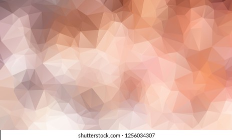 Abstract geometric style brown background. Autumn-colored business background Vector illustration. Red, brown, purple colors. Simple polygon background