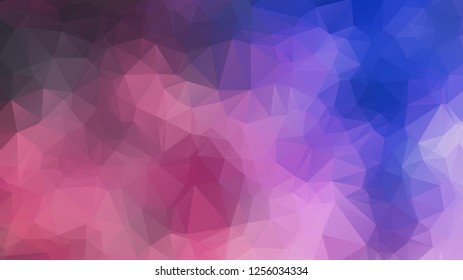 Abstract geometric style brown background. Autumn-colored business background Vector illustration. Red, brown, purple colors. Simple polygon background