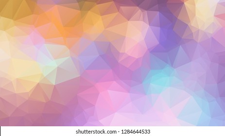 Abstract geometric style brown background. Autumn-colored business background Vector illustration. Red, brown, purple colors. Simple polygon background