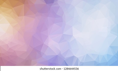 Abstract geometric style brown background. Autumn-colored business background Vector illustration. Red, brown, purple colors. Simple polygon background