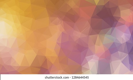 Abstract geometric style brown background. Autumn-colored business background Vector illustration. Red, brown, purple colors. Simple polygon background
